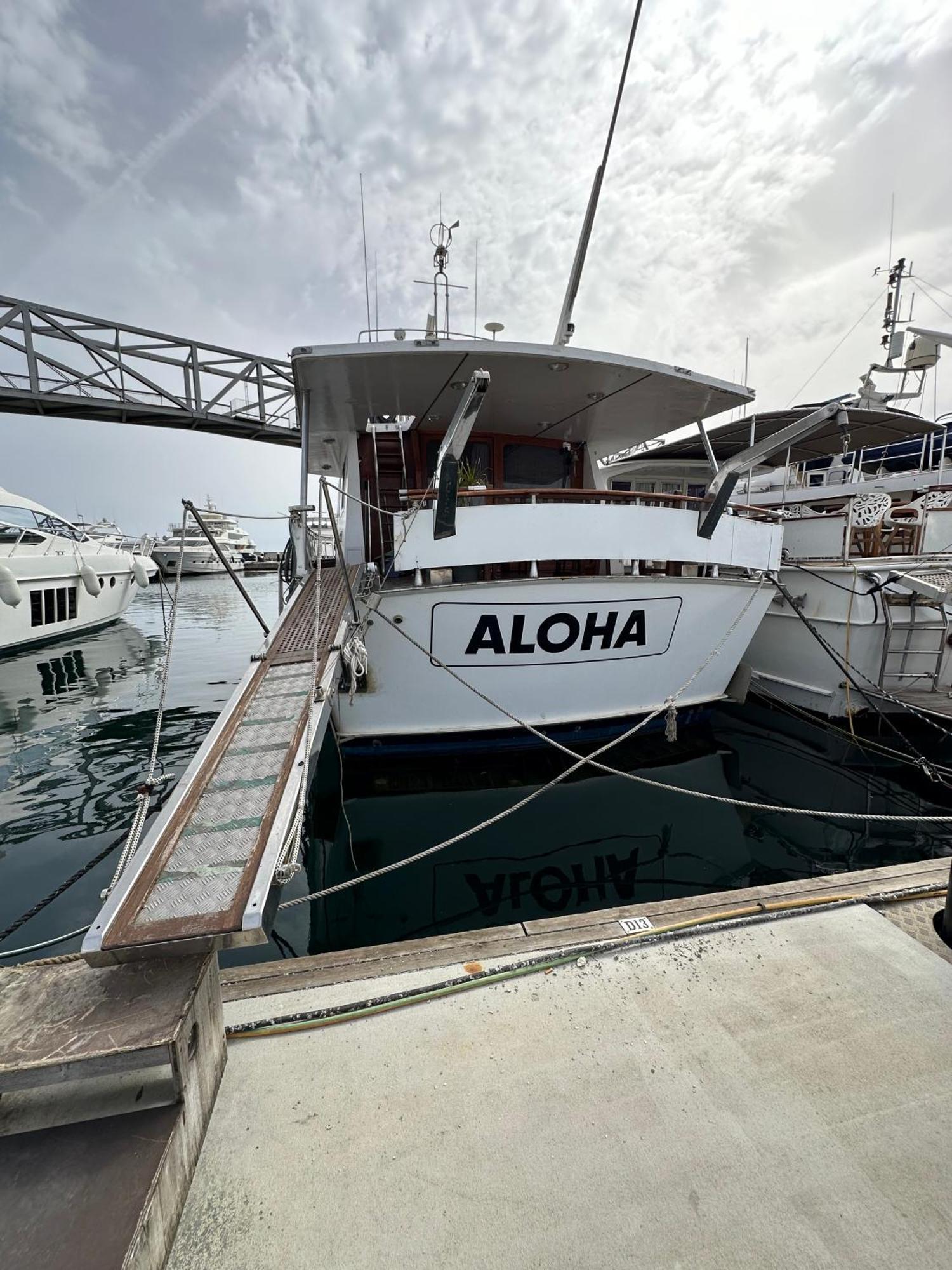 Habitacion Marineria Boat Aloha Barcelona Eksteriør bilde